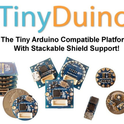 TinyCircuits Development Boards Tinyshield Dual DC Motor Board - TI DRV8837 H-bridge motor driver