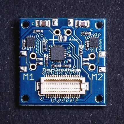 TinyCircuits Development Boards Tinyshield Dual DC Motor Board - TI DRV8837 H-bridge motor driver