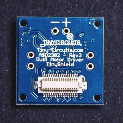 TinyCircuits Development Boards Tinyshield Dual DC Motor Board - TI DRV8837 H-bridge motor driver