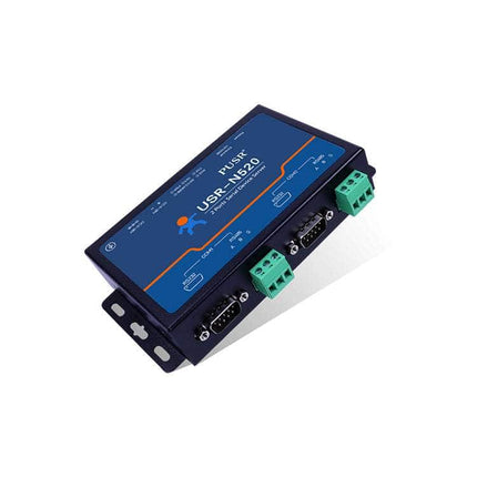 USR IOT IoT Comms 2 Ports Serial RS232/RS485 to Ethernet Converter USR-N520-MQTT
