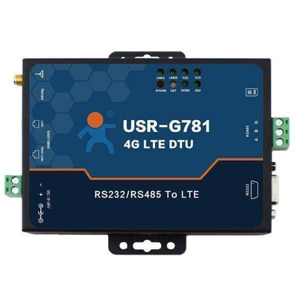 USR IOT IoT Comms Industrial 4G/3G LTE Modem Router, Serial to Cellular Modem USR-G781-AU