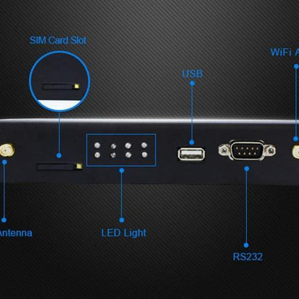 USR IOT IoT Comms Industrial 4G Router - TD-LTE and FDD-LTE Network - USR-G800 (AU Freq.)
