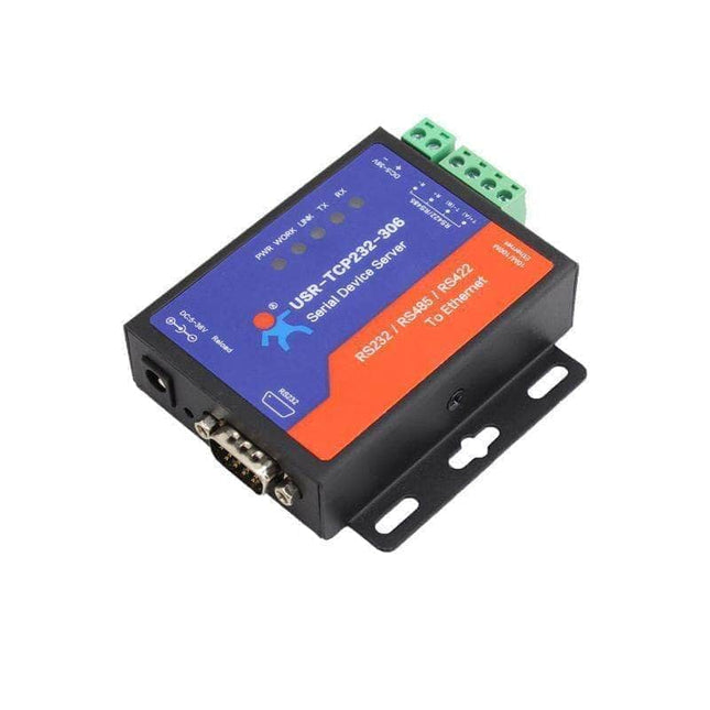 USR IOT IoT Comms Serial Device Server - RS232/485/422 to Ethernet - USR-TCP232-306