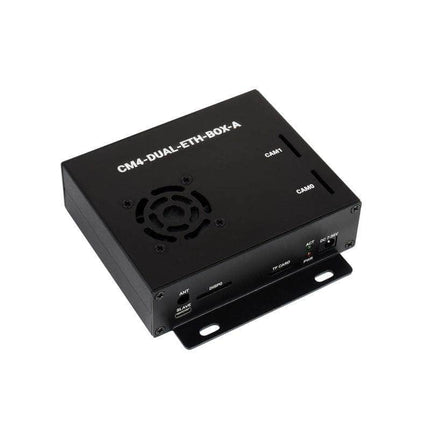 Waveshare IoT Board Dual Gigabit Ethernet Mini-Computer Based on Raspberry Pi CM4 with Cooling Fan