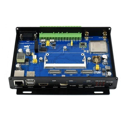 Waveshare IoT Board Industrial IoT Mini-computer 4G PoE Based on Raspberry Pi Compute Module CM3 CM3+ Series