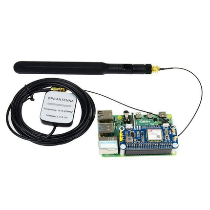 SIM7080G NB-IoT / Cat-M(eMTC) / GNSS HAT for Raspberry Pi, Globally Applicable