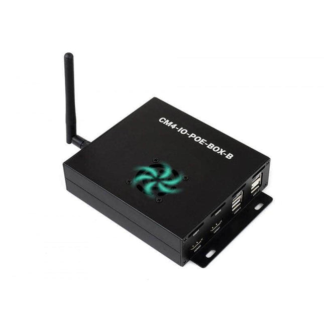 Waveshare IoT Board PoE Mini-Computer Based on Raspberry Pi Compute Module 4 with Fan
