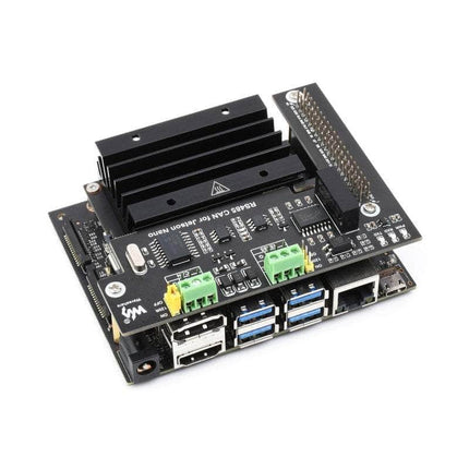 Waveshare IoT Board RS485 CAN Expansion Board for Jetson Nano, Built-In Protection Circuit