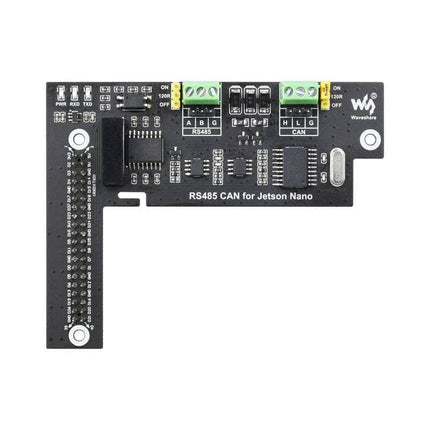 Waveshare IoT Board RS485 CAN Expansion Board for Jetson Nano, Built-In Protection Circuit