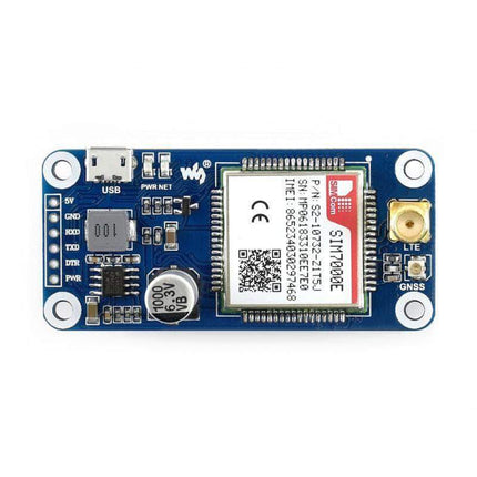 Waveshare IoT Board SIM7000E NB-IoT & LTE CAT-M1 Raspberry Pi HAT eMTC EDGE GPS GNSS