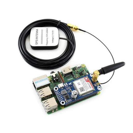 Waveshare IoT Board SIM7000E NB-IoT & LTE CAT-M1 Raspberry Pi HAT eMTC EDGE GPS GNSS