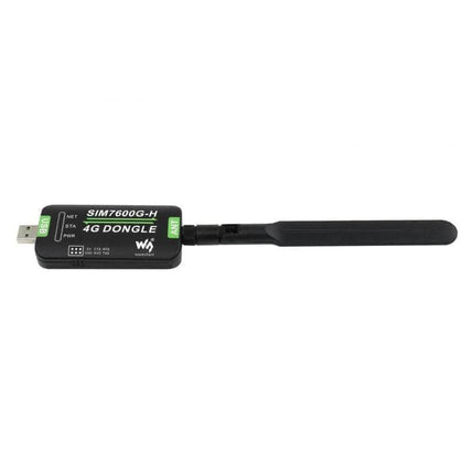 Waveshare IoT Board SIM7600G-H 3G/4G DONGLE, GNSS Positioning, Global Band Support