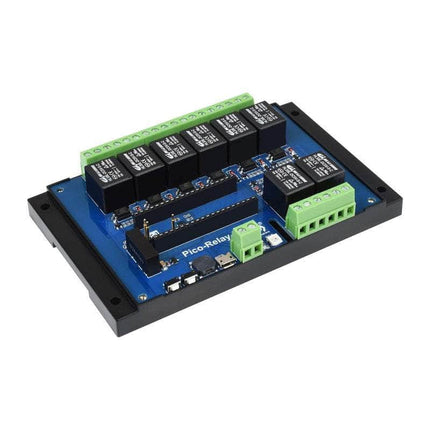 Waveshare IoT Comms Industrial 8-Channel Relay Module for Raspberry Pi Pico