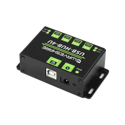 Waveshare IoT Comms Industrial Grade USB HUB, Extending 4x USB 2.0 Ports