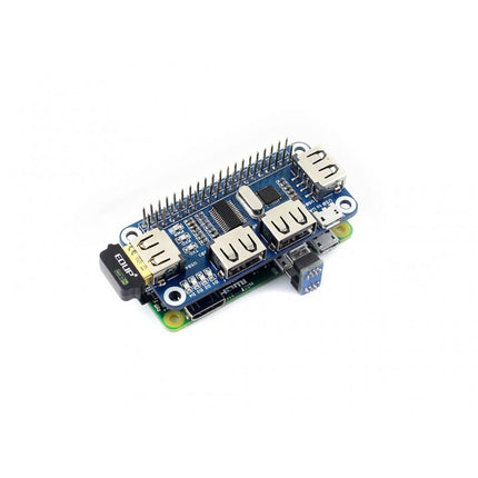 Waveshare Raspberry Pi 4 Port USB HUB HAT for Raspberry Pi