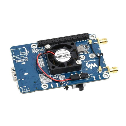 Waveshare Raspberry Pi 4G EM06-E LTE Cat-6 HAT for Raspberry Pi, Multi Band, GPS GNSS
